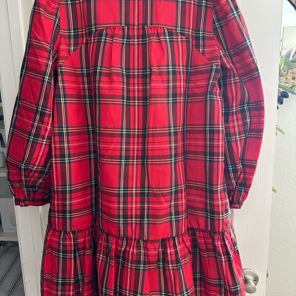 Tuckernuck Red Plaid Mini Dress - Picture 3 of 4